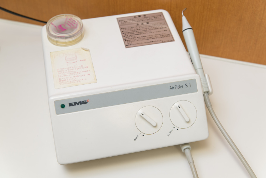 加部歯科医院の写真4枚目：エアフローもご使用いただきます。