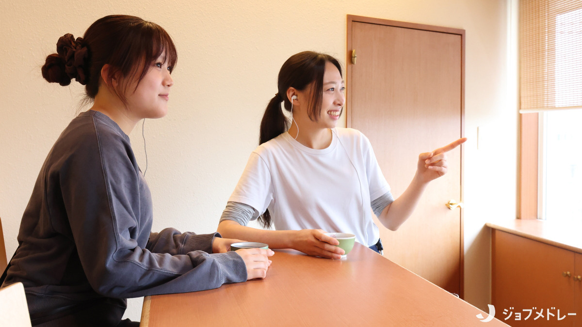 特別養護老人ホームけま喜楽苑（介護職/ヘルパーの求人）の写真14枚目：雰囲気の良い職場です