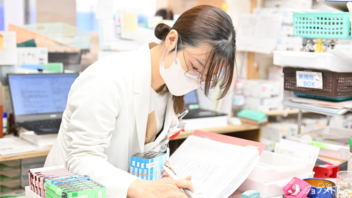 たーとす薬局 ねりま春日町(調剤事務の求人)の写真9枚目:スムーズな事務処理に努めています