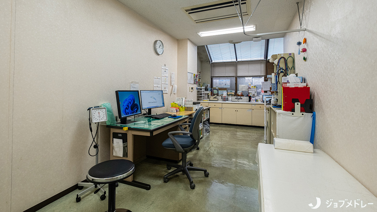 新富士病院（看護師/准看護師の求人）の写真6枚目：診察室の様子です