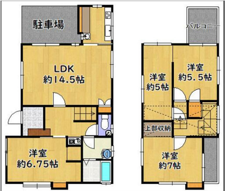 くろーばーハウス南荻島の写真4枚目: