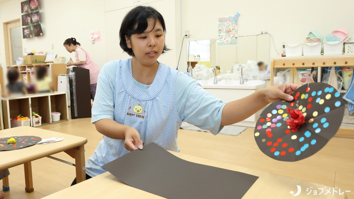 東三国サンフレンズ保育園（保育士の求人）の写真15枚目：のびのびとした表現を大切にしています
