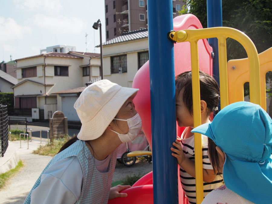 桜坂みらい保育園の写真6枚目：いつも笑顔が溢れています！
