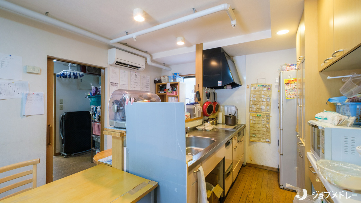 小規模デイサービスくるみの森 福町店（介護職/ヘルパーの求人）の写真7枚目：キッチンの様子です