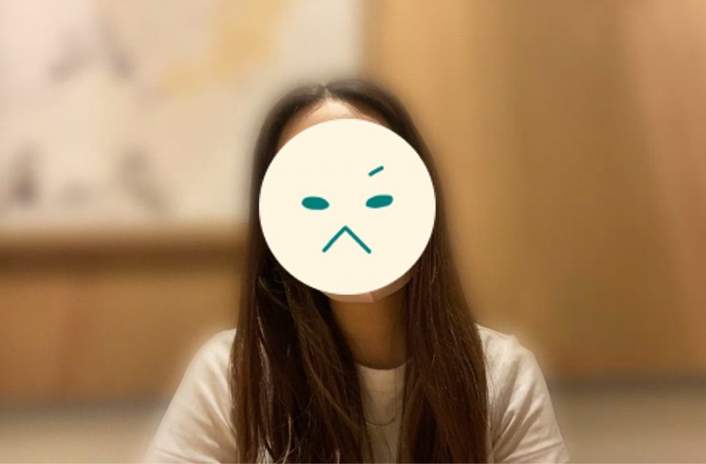 看護師5年目Mさんの取材中カット