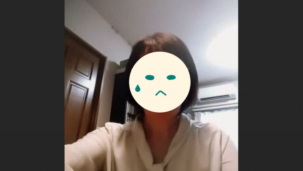 看護師35年目Hさんの取材中カット