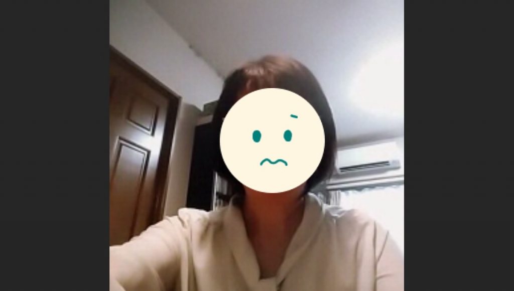 看護師35年目Hさんの取材中カット