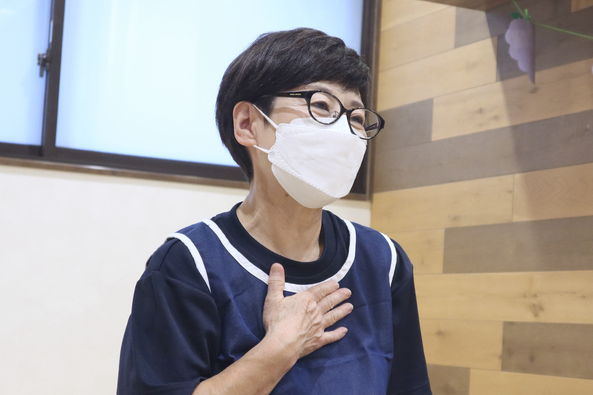 クオリスキッズ 先輩保育士のインタビューカット