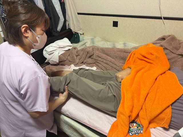 施術の様子