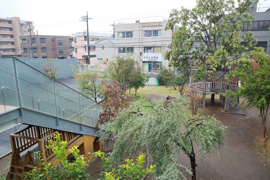 心羽えみの保育園石神井台 園庭