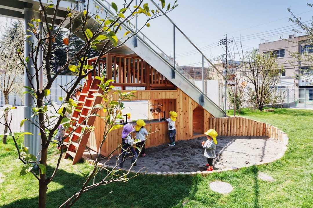 心羽えみの保育園石神井台 園庭