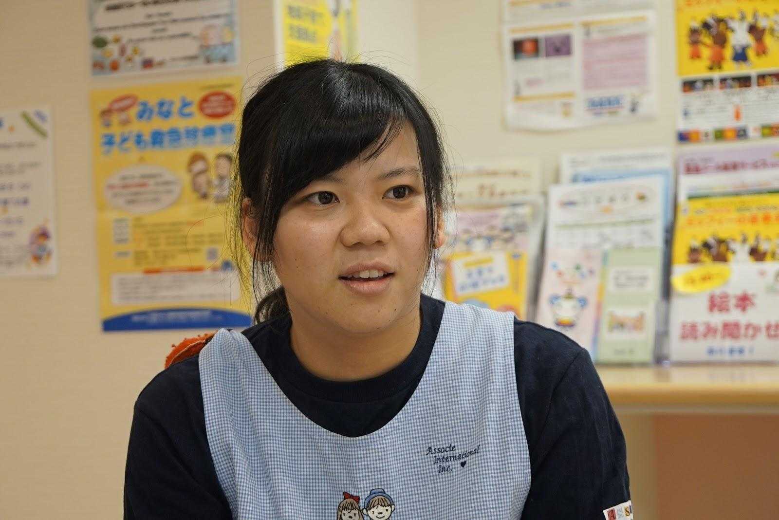 あっぴぃ赤坂:保育士三上さん